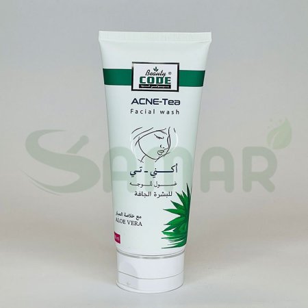 BEAUTY CODE acne tea facial wash FOR DRY SKIN 200ml
