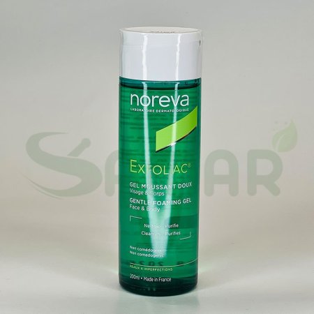 Noreva Exfoliac Face & Body Gentle Foaming Gel 200ml