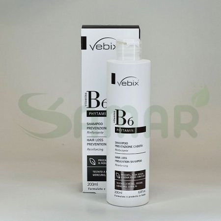 Vebix Anti-Hairloss Shampoo With Vit B6 200ml