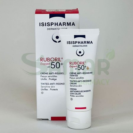 ISISPHARMA RUBORIL EXPERT SPF50 TINTED ANTI REDNESS CREAM 40ML