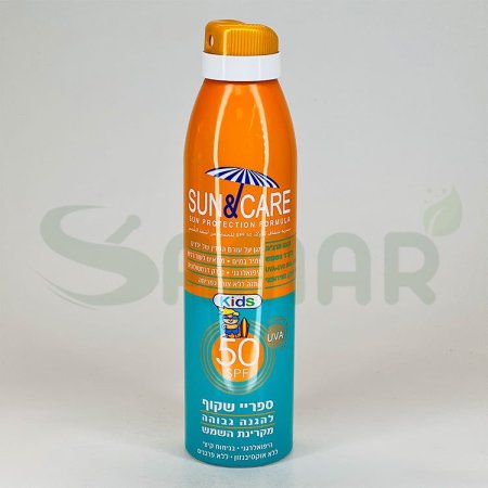 SUN & CARE UVA KIDS SPRAY SPF50 200ML