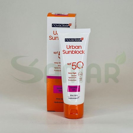 NovaClear Urban Sensitive SunBlock spf50+ very high 40ML