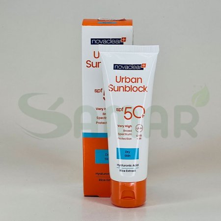 NovaClear Urban Dry SunBlock spf50+ very high 40ML