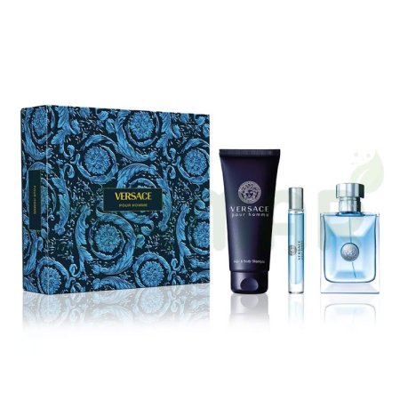VERSACE POUR HOMME EDT SET 3PCS