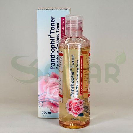 panthophil rose water toner 200ml