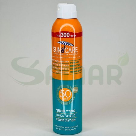 SUN & CARE UVA SPRAY SPF50 300ML