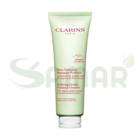 clarins purifying gentle foaming cleanser 125 ml
