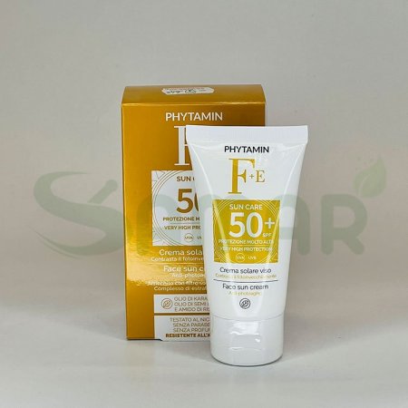vebix phytamin F+E face sun cream spf 50