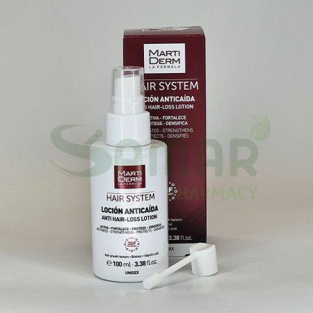 MARTI DERM HAIR SYSTEM ANTI HAIR LOSS LOTION 100ML