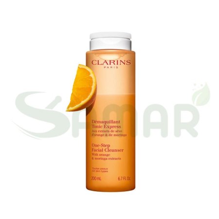 CLARINS ONE STEP FACIAL CLEANSER WITH ORANGE 200 ML