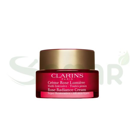 CLARINS CREME ROSE LUMIERE ROSE RADIANCE CREAM 50 ML