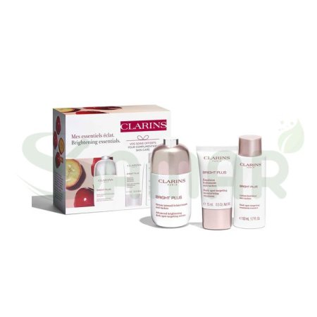 CLARINS KIT BRIGHT PLUS 50ML+EMUL 50ML+ESS 50ML