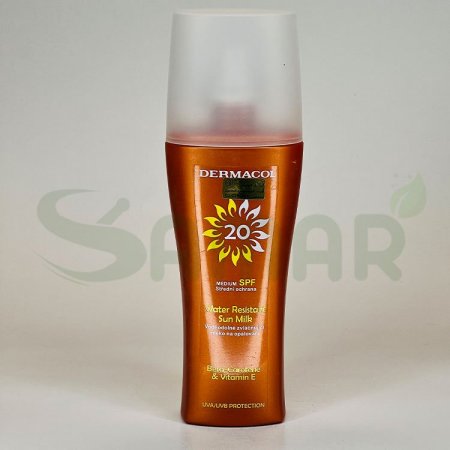 dermacol water resistantsun milk spf 20