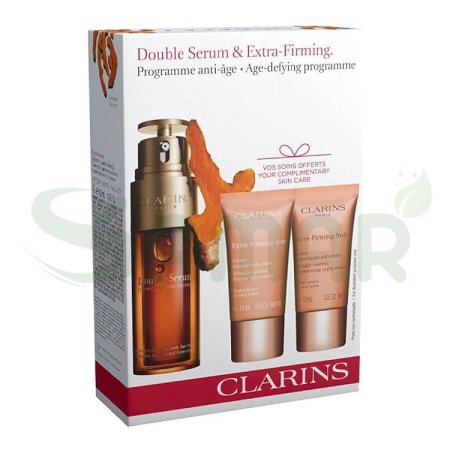 CLARINS DOUBLE SERUM & EXTRA FIRMING 3PCS