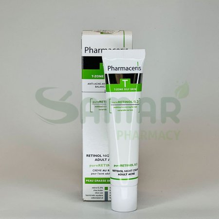 PHARMACERIS PURE-RETINOL 0.3 NIGHT CREAM (T) 40ML