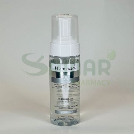 PHARMACERIS PURI- ALBUCIN WHITENING FOAM AND EYE CLEANSING (W) 150ML