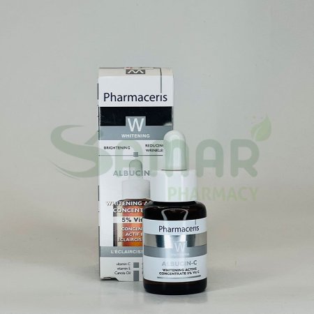 PHARMACERIS ALBUCIN-C WHITENING ACTIVE CONCENTRATE VIT C (W) 30ML