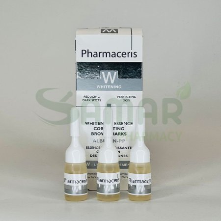 PHARMACERIS ALBUCIN-PP WHITENING ESSENCE CORRECTING BROWN MARKS (W) 4*3ML