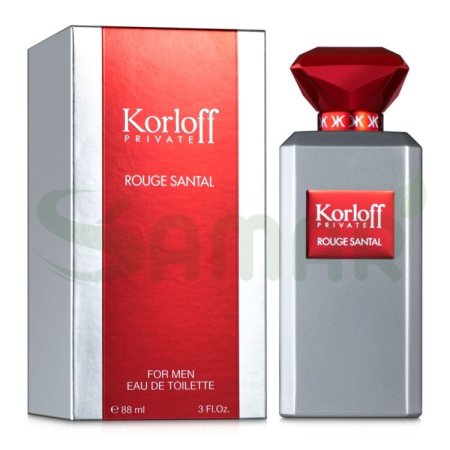 KORLOFF PRIVATE ROUGE SANTAL FOR MEN EDT 88ML
