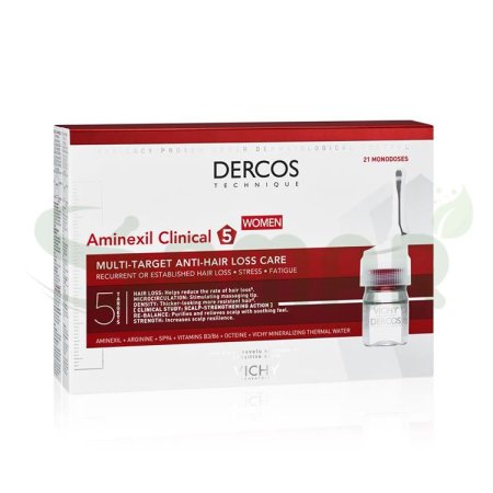 VICHY DERCOS ANTIHAIR LOSS AMPULE WOMEN