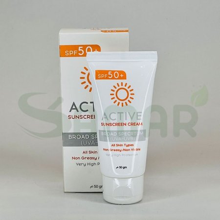 ACTIVE SUNSCREEN CREAM SPF50