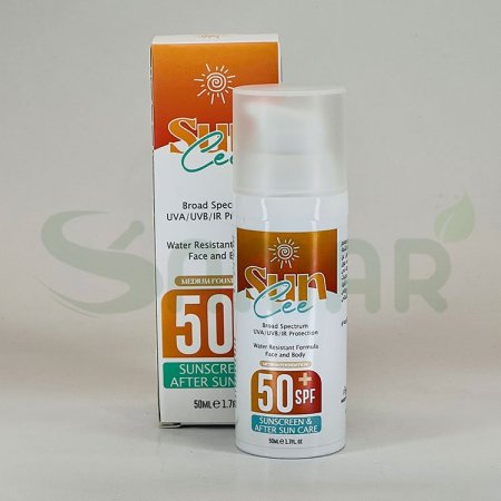 SUN CEE SUNSCREEN SPF50 MEDIUM FOUNDATION CREAM 50ML