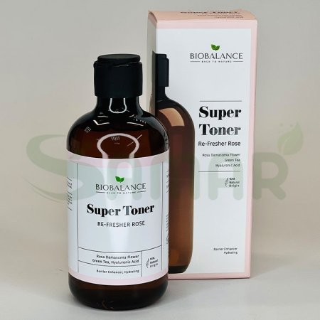 BIOBALANCE SUPER TONER RE-FRESHER ROSE 250ML