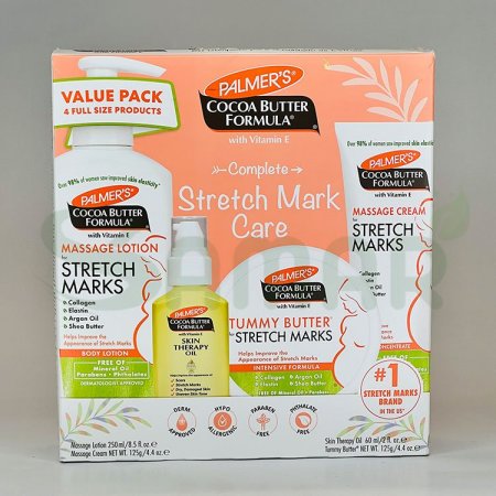 PALMERS COMPLETE STRETCH MARK CARE SET 4PCS