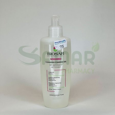 BIOSAR SENSIMED CLEANSING FOAMING GEL 200ML