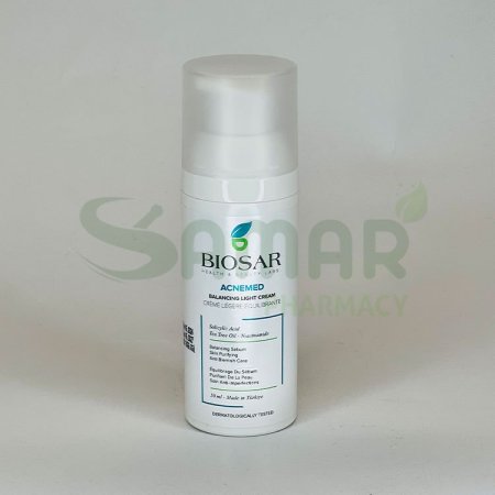 BIOSAR ACNEMED BALANCING LIGHT CREAM 50ML