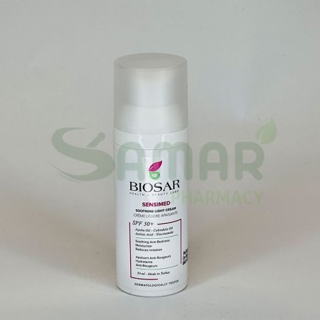 BIOSAR SENSIMED SOOTHING LIGHT CREAM SPF30 50ML