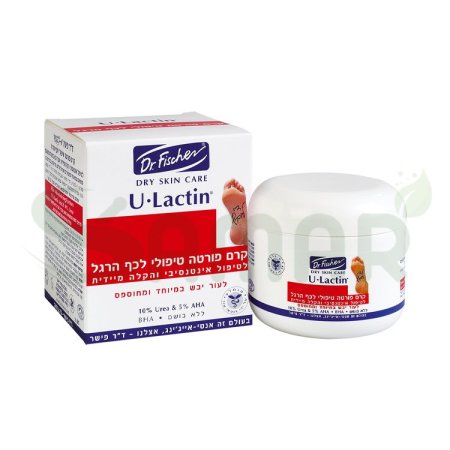 dr fischer u-lactin foot cream jar 90gr
