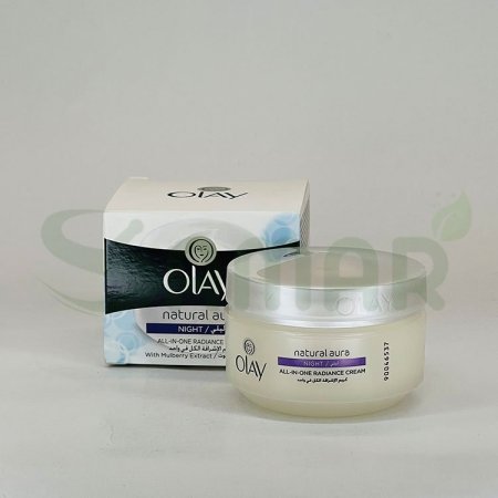 OLAY NATURAL WHITE CREAM NIGHT 50G