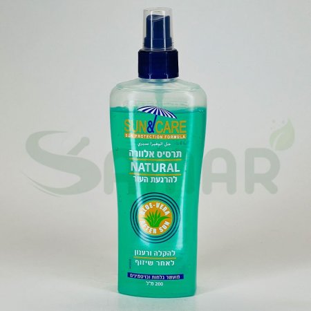 SUN & CARE AFTER SUN ALOEVERA GEL SPRAY 200ML