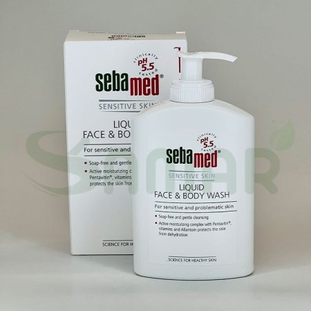 SEBAMED LIQUED FACE & BODY WASH 300ML