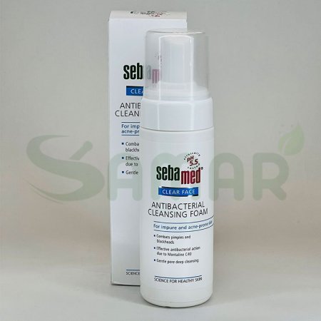 SEBAMED CLEAR FACE ANTIBACTERIAL CLEANSING FOAM 150ML