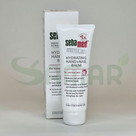 SEBAMED HYDRATING HAND AND NAIL BALM 75ML