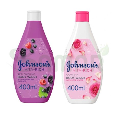 JOHNSONS VITA RICH BODY WASH 400ML