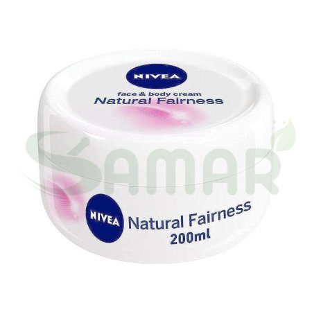 nivea body and face natural fairness cream 200ml 