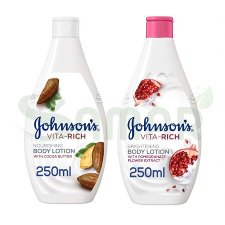 johnson vita-rich body lotion 250ml
