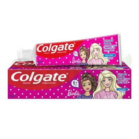 colgate barbie toothpaste +6