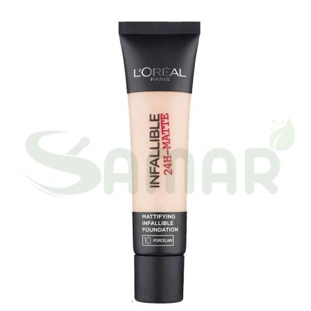 loreal infallible 24H -matte 10 porcelain
