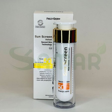 Frezyderm Sun Screen Velvet Face Cream 50+SPF 50ml