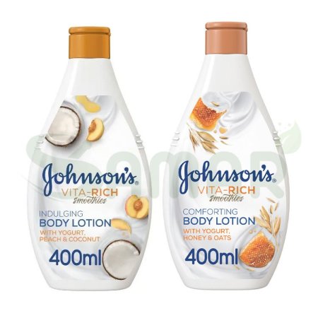johnson vita-rich body lotion 400ml