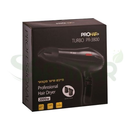 Pro Hair +Professional Hair Dryer 2000w PR-3800