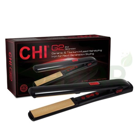 CHIbG2-ceramic and titanium hair styling iron