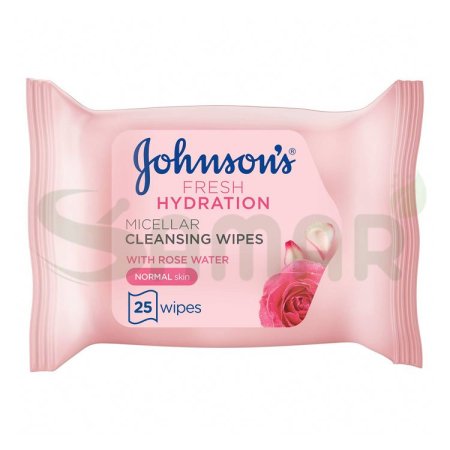 Johnsons Fresh Hydration Micellar Cleanser Wipes