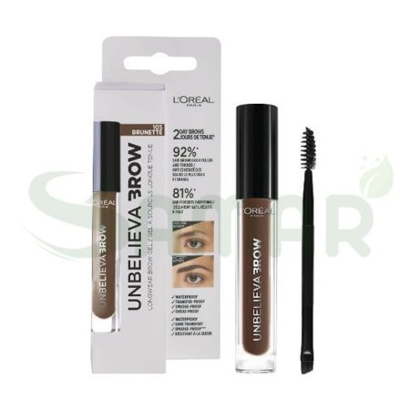 LOREAL UNBELIEVA BROW GEL قلم حواجب مع فرشاه
