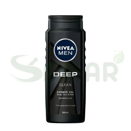 nivea men deep shower gel