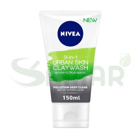 nivea detox clay wash-scrub-mask 150ml